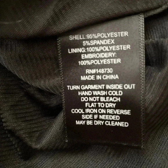 🆕 ECI Vintage Floral Embroidery Velvet Dress 8🆕 - Picture 12 of 12